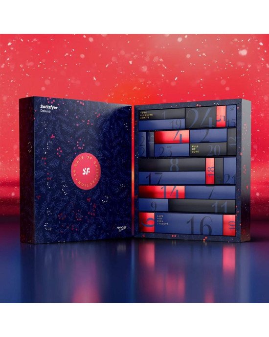 Адвент календар - Satisfyer Deluxe Erotic Advent Calendar 2024 Адвент календар - Satisfyer Deluxe Erotic Advent Calendar 2024