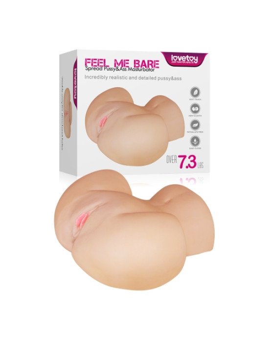 Мастурбатор - Feel Me Bare Spread Pussy&Ass Masturbator
