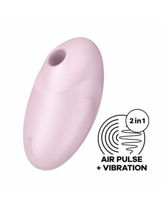 Вакуумний кліторальний стимулятор - Satisfyer Vulva Lover 3 Pink Вакуумний кліторальний стимулятор - Satisfyer Vulva Lover 3 Pink