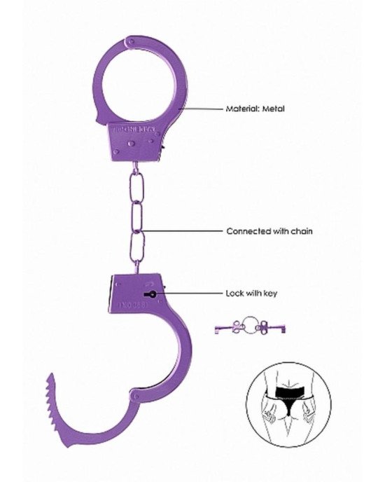 Наручники - Beginner's Handcuffs Purple