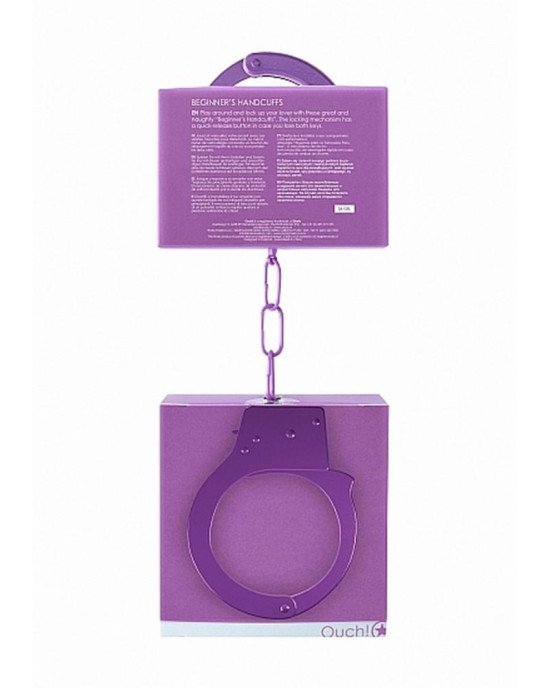 Наручники - Beginner's Handcuffs Purple