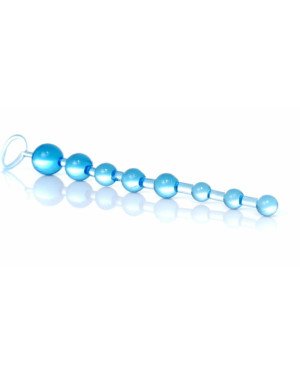 Анальний ланцюжок - Jelly Anal Beads Blue Анальний ланцюжок - Jelly Anal Beads Blue