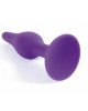 Анальна пробка - Silicone Plug Purple Extra Large Анальна пробка - Silicone Plug Purple Extra Large