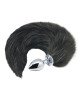 Alive Black&White Fox Tail M Alive Black&White Fox Tail M