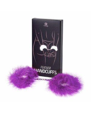 Наручники - Secret Play Feather Handcuffs Purple