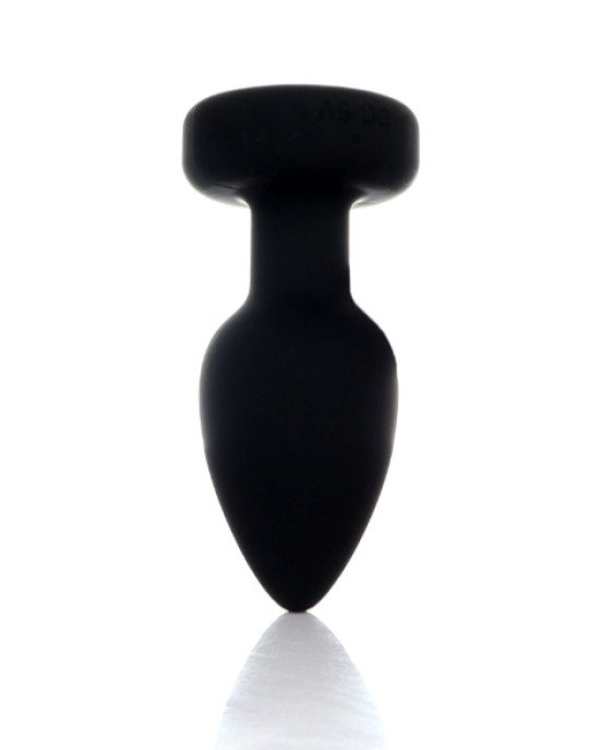 Анальна пробка - Silicone Black Plug Disco Flashlight Анальна пробка - Silicone Black Plug Disco Flashlight