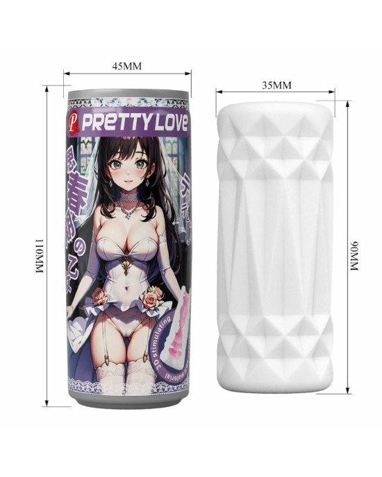 Мастурбатор - Pretty Love Pop-Top Can Masturbator Purple Мастурбатор - Pretty Love Pop-Top Can Masturbator Purple