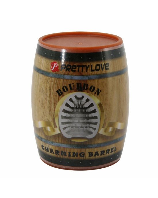Мастурбатор - Pretty Love Bourbon Charming Barrel White Мастурбатор - Pretty Love Bourbon Charming Barrel White