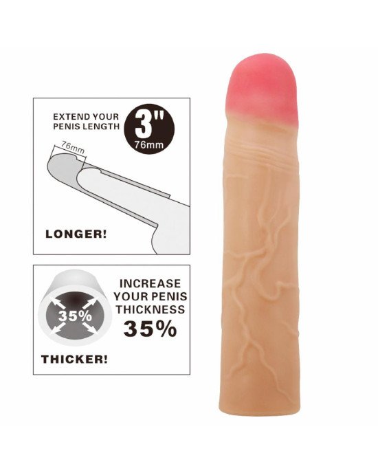 Насадка на член - Pretty Love Kylian Penis Extender +3 Насадка на член - Pretty Love Kylian Penis Extender +3