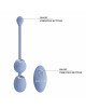 Вагінальні віброкульки - Pretty Love Willie Vibrating Kegel Balls Light Blue Вагінальні віброкульки - Pretty Love Willie Vibrating Kegel Balls Light Blue