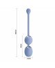 Вагінальні віброкульки - Pretty Love Willie Vibrating Kegel Balls Light Blue Вагінальні віброкульки - Pretty Love Willie Vibrating Kegel Balls Light Blue