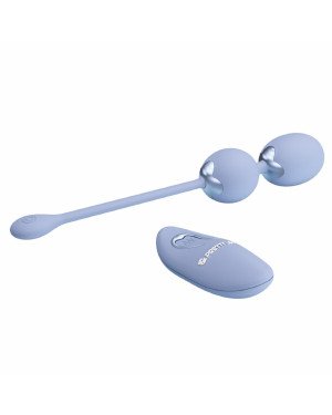 Вагінальні віброкульки - Pretty Love Willie Vibrating Kegel Balls Light Blue Вагінальні віброкульки - Pretty Love Willie Vibrating Kegel Balls Light Blue