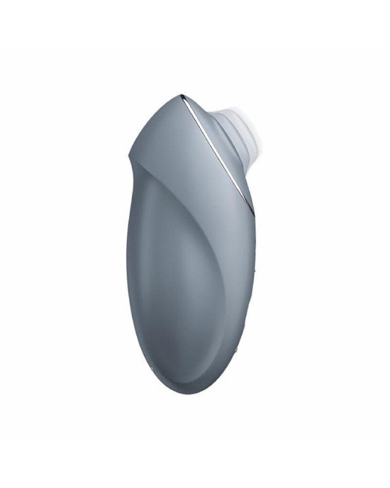 Кліторальний стимулятор - Satisfyer Tap & Climax 1 Bluegrey Кліторальний стимулятор - Satisfyer Tap & Climax 1 Bluegrey