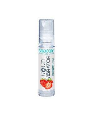 Рідкий вібратор - Amoreane Strawberry, 10 мл Рідкий вібратор - Amoreane Strawberry, 10 мл