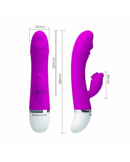 Вібратор - Pretty Love David Vibrator Purple Вібратор - Pretty Love David Vibrator Purple