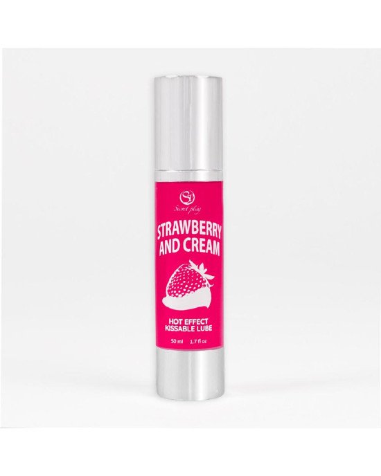 Лубрикант - Secret Play Strawberry & Cream, 50 мл