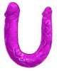Двухсторонний фаллоимитатор - Double Dong Purple 30/263mm