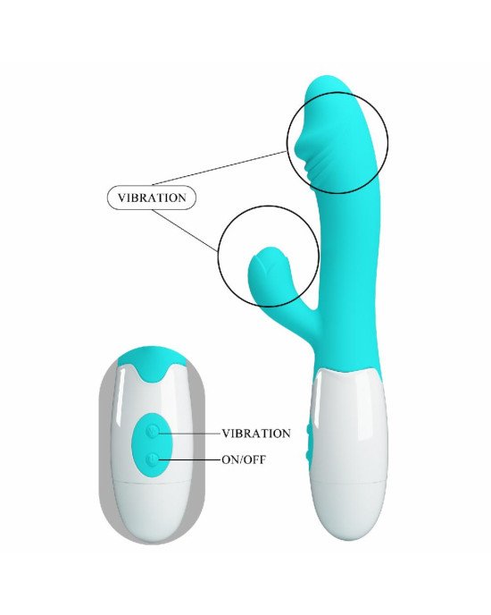 Вібратор - Pretty Love Snappy Vibrator Mint Вібратор - Pretty Love Snappy Vibrator Mint