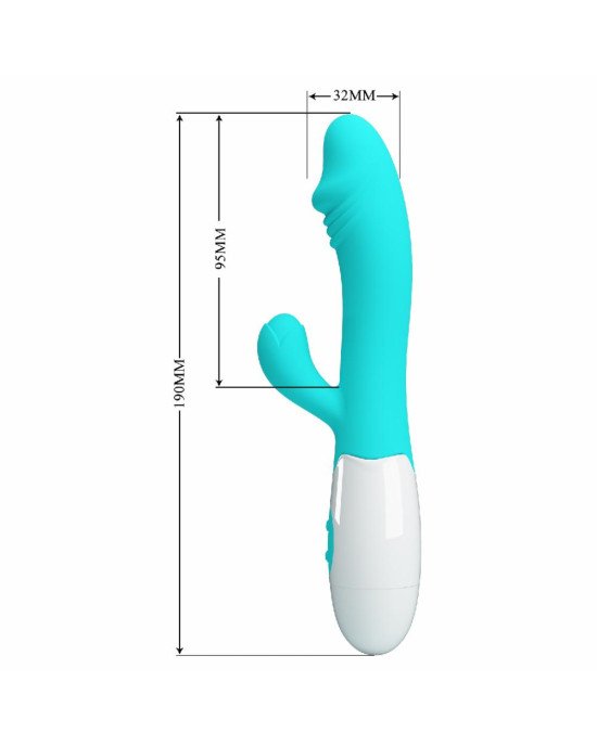 Вібратор - Pretty Love Snappy Vibrator Mint Вібратор - Pretty Love Snappy Vibrator Mint