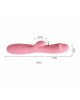 Вібратор - Pretty Love Snappy Vibrator Light Pink Вібратор - Pretty Love Snappy Vibrator Light Pink
