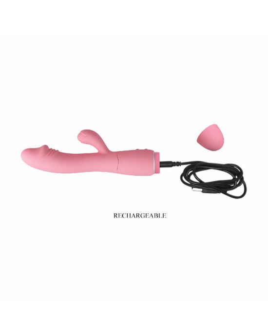 Вібратор - Pretty Love Snappy Vibrator Light Pink Вібратор - Pretty Love Snappy Vibrator Light Pink