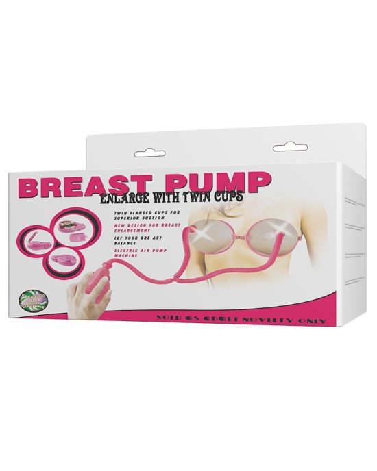 Вакуумна помпа для грудей - Breast Pump Enlarge With Twin Cups Vibrating Вакуумна помпа для грудей - Breast Pump Enlarge With Twin Cups Vibrating