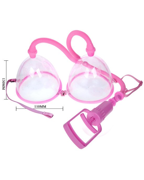 Вакуумна помпа для грудей - Breast Pump Enlarge With Twin Cups Вакуумна помпа для грудей - Breast Pump Enlarge With Twin Cups