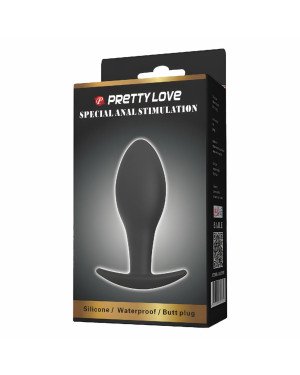 Анальна пробка - Pretty Love Special Anal Stimulation Butt Plug Black Анальна пробка - Pretty Love Special Anal Stimulation Butt Plug Black