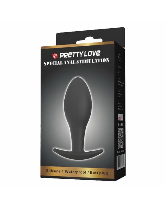 Анальна пробка - Pretty Love Special Anal Stimulation Butt Plug Black Анальна пробка - Pretty Love Special Anal Stimulation Butt Plug Black