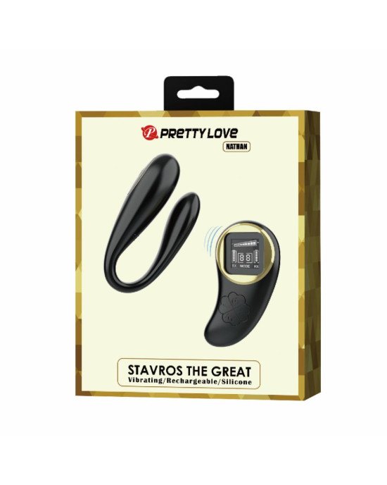 Вібратор - Pretty Love Nathan Stimulator Black Вібратор - Pretty Love Nathan Stimulator Black