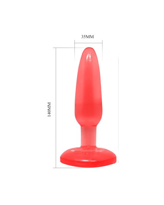 Butt Plug Red Butt Plug Red