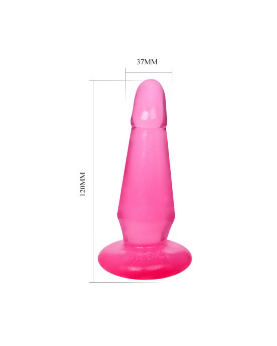 Анальна пробка - Butt Hungry Plug Pink Анальна пробка - Butt Hungry Plug Pink