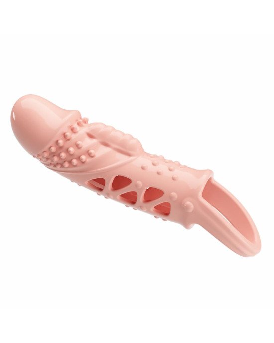 Насадка на член - Pretty Love Cecelia Vibrating Penis Sleeve Flesh Насадка на член - Pretty Love Cecelia Vibrating Penis Sleeve Flesh