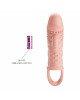 Насадка на член - Pretty Love Cecelia Vibrating Penis Sleeve Flesh Насадка на член - Pretty Love Cecelia Vibrating Penis Sleeve Flesh