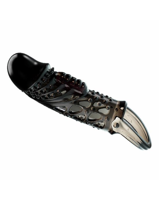 Насадка на член - Pretty Love Cecelia Vibrating Penis Sleeve Black Насадка на член - Pretty Love Cecelia Vibrating Penis Sleeve Black