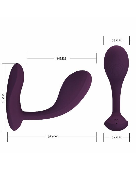 Стимулятор G-точки - Pretty Love Baird G-Spot Stimulator Purple Стимулятор G-точки - Pretty Love Baird G-Spot Stimulator Purple