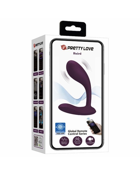 Стимулятор G-точки - Pretty Love Baird G-Spot Stimulator Purple Стимулятор G-точки - Pretty Love Baird G-Spot Stimulator Purple