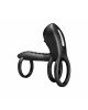 Ерекційне кільце - Pretty Love Vibrating Penis Sling Jammy Black Ерекційне кільце - Pretty Love Vibrating Penis Sling Jammy Black