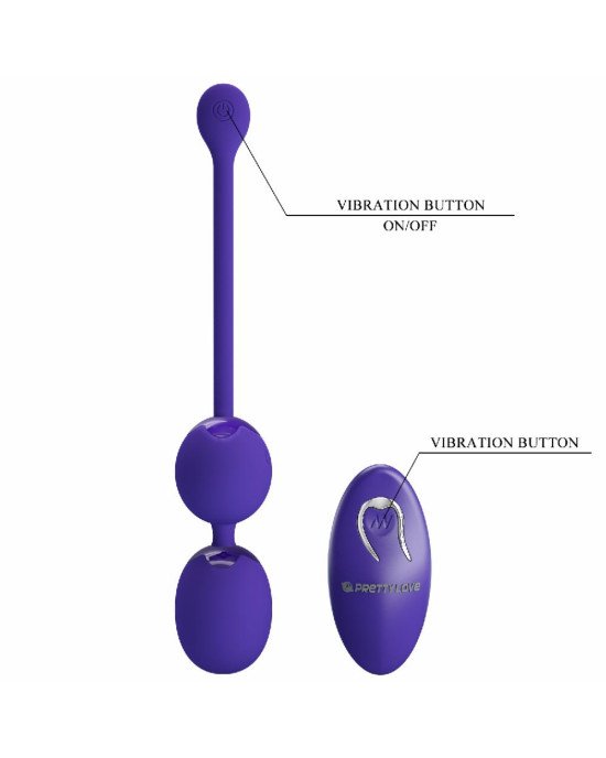 Pretty Love Willie Youth rechargeable kegel ball Blue Pretty Love Willie Youth rechargeable kegel ball Blue