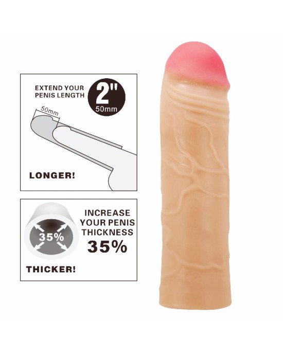 Pretty Love Chane Penis Extender 18 cm Flesh Pretty Love Chane Penis Extender 18 cm Flesh