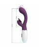Вібратор - Pretty Love Butterfly Kiss Vibrator Dark Purple Вібратор - Pretty Love Butterfly Kiss Vibrator Dark Purple