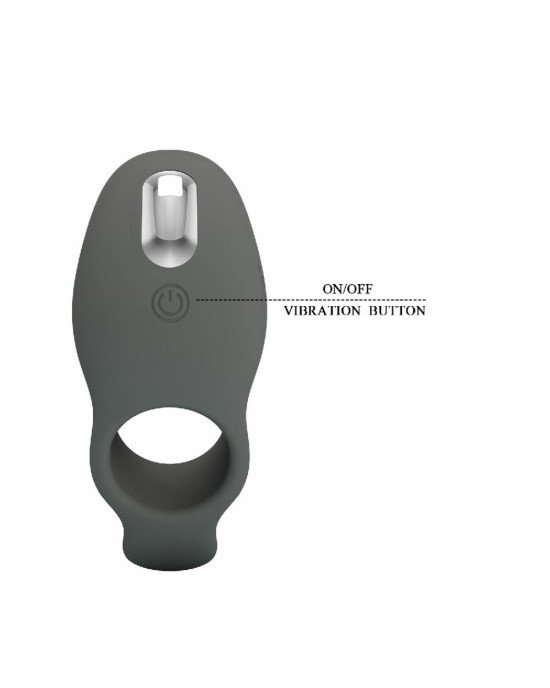 Ерекційне кільце - Pretty Love Master Ring Cock Ring Black Ерекційне кільце - Pretty Love Master Ring Cock Ring Black