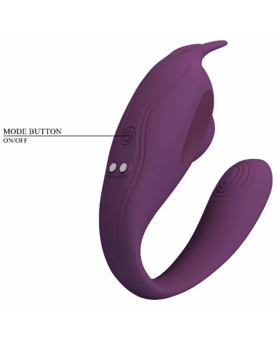 Pretty Love Shey RC Control Stimulator Purple Pretty Love Shey RC Control Stimulator Purple