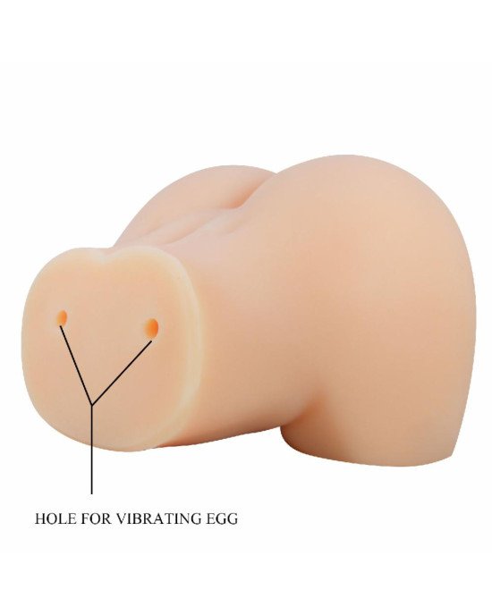 Crazy Bull vibro realistic pussy and ass masturbator Mila Flesh Crazy Bull vibro realistic pussy and ass masturbator Mila Flesh