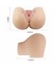 Crazy Bull vibro realistic pussy and ass masturbator Mila Flesh Crazy Bull vibro realistic pussy and ass masturbator Mila Flesh