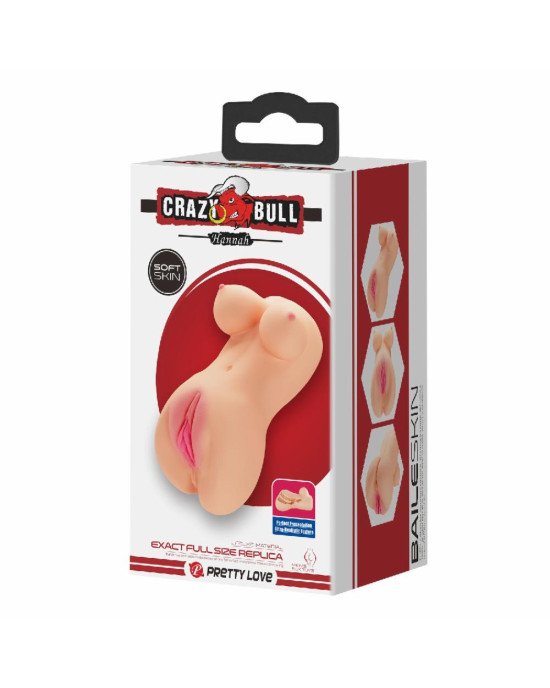 Мастурбатор - Crazy Bull Hannah Masturbator Flesh Мастурбатор - Crazy Bull Hannah Masturbator Flesh