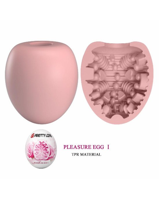 Мастурбатор - Pretty Love Pleasure Egg Masturbator Pink Мастурбатор - Pretty Love Pleasure Egg Masturbator Pink