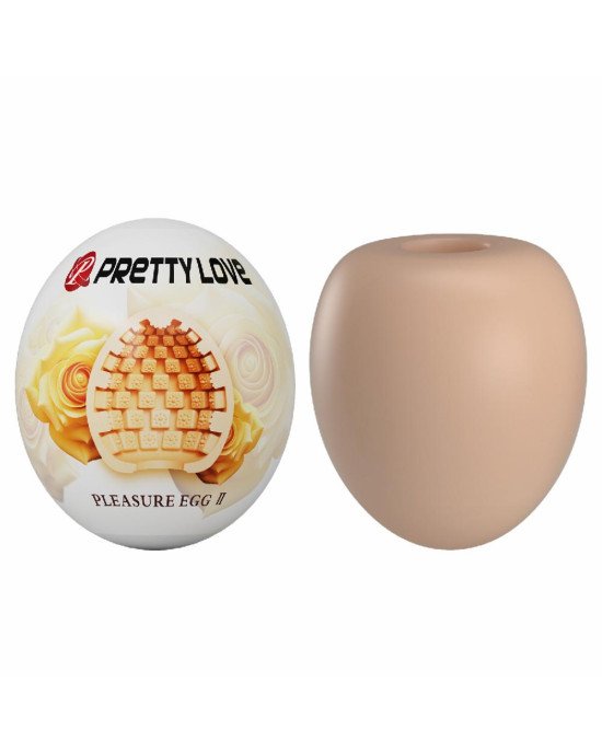 Мастурбатор - Pretty Love Pleasure Egg Masturbator Flesh Мастурбатор - Pretty Love Pleasure Egg Masturbator Flesh