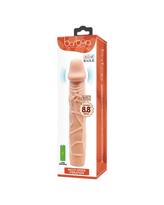 Вібратор - Barbara Bob Vibrator Pink, 22,5 см