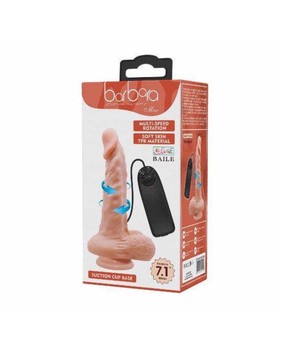 Вібратор - Barbara Max Multi Speed Real Vibrator 147,5 cm Flesh Вібратор - Barbara Max Multi Speed Real Vibrator 147,5 cm Flesh